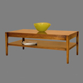 REH Kennedy Deco Coffee Table With Shelf 4769